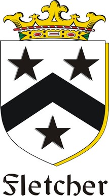 Thumbnail Fletcher Family Crest / Irish Coat of Arms Image Download