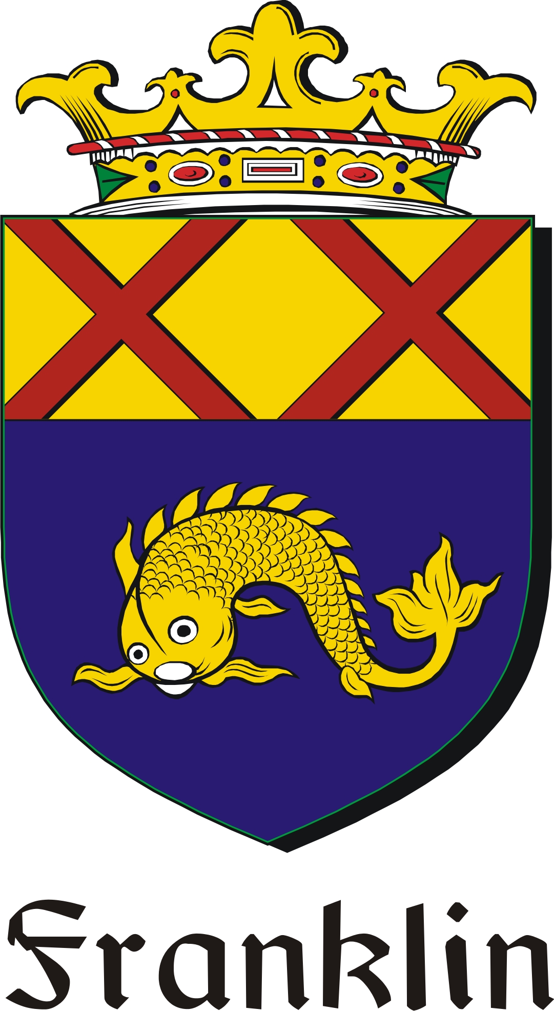 Thumbnail Franklin Family Crest / Irish Coat of Arms Image Download Thumbnail Franklin Family Crest / Irish Coat of Arms Image Download