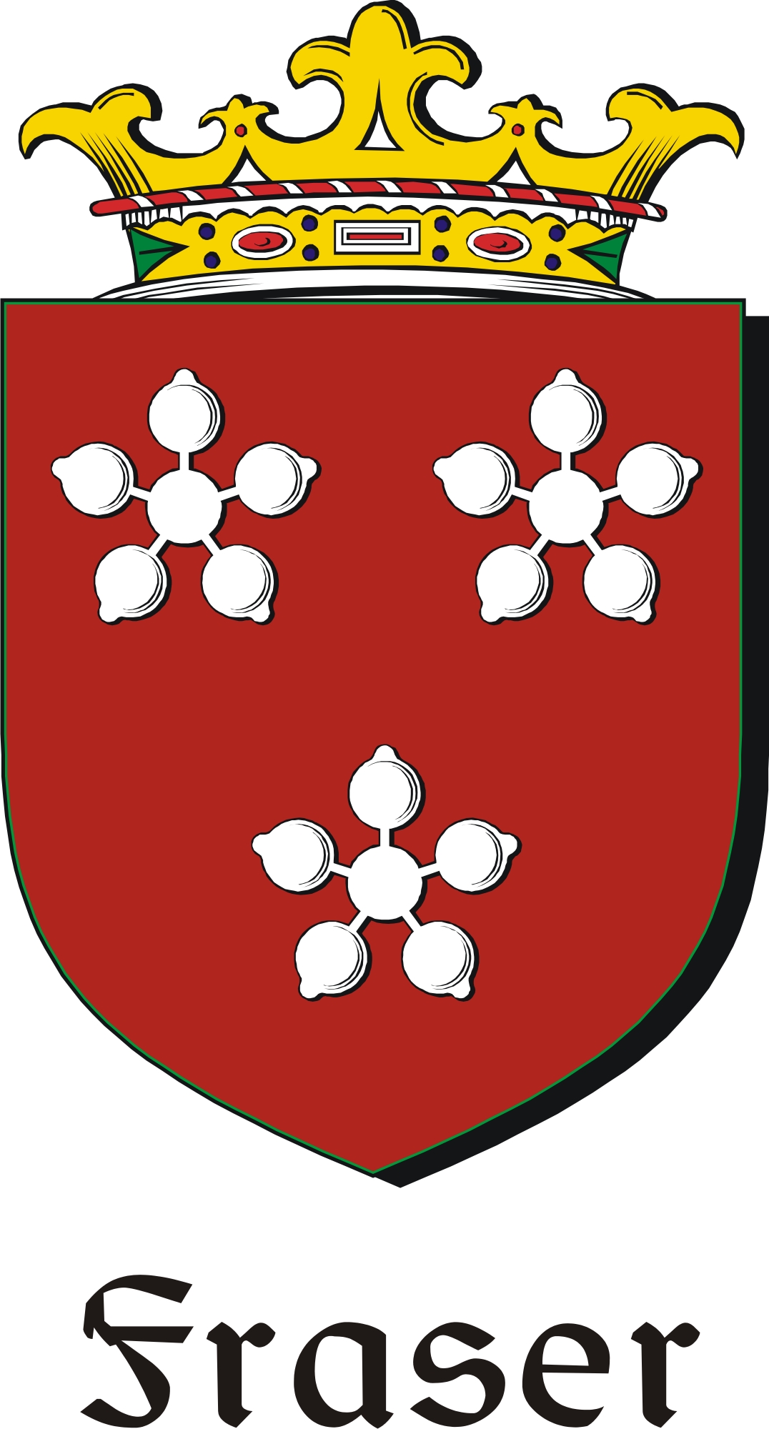 Thumbnail Fraser Family Crest / Irish Coat of Arms Image Download Thumbnail Fraser Family Crest / Irish Coat of Arms Image Download