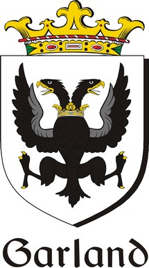 Thumbnail Garland Family Crest / Irish Coat of Arms Image Download