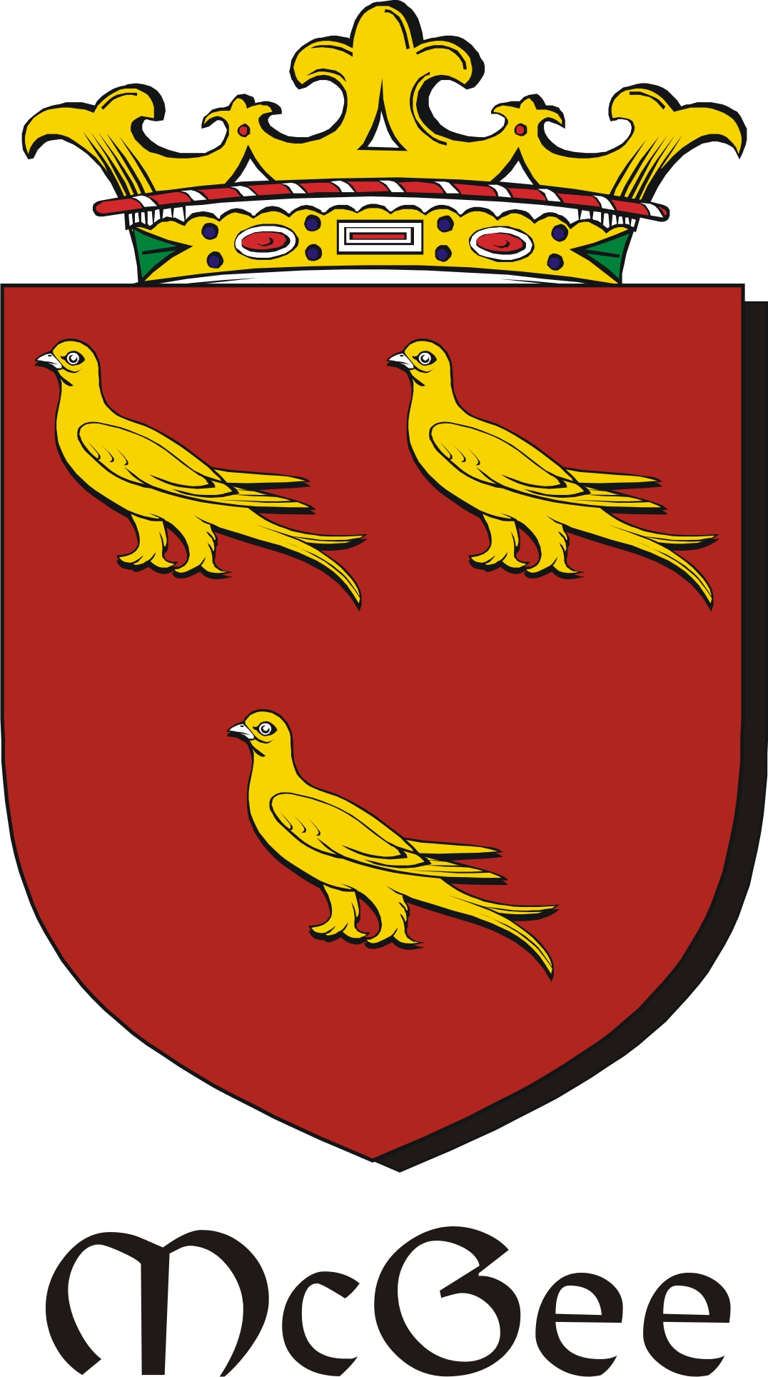 Thumbnail Gee-Mc Family Crest / Irish Coat of Arms Image Download Thumbnail Gee-Mc Family Crest / Irish Coat of Arms Image Download