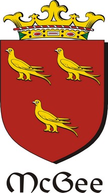 Thumbnail Gee-Mc Family Crest / Irish Coat of Arms Image Download