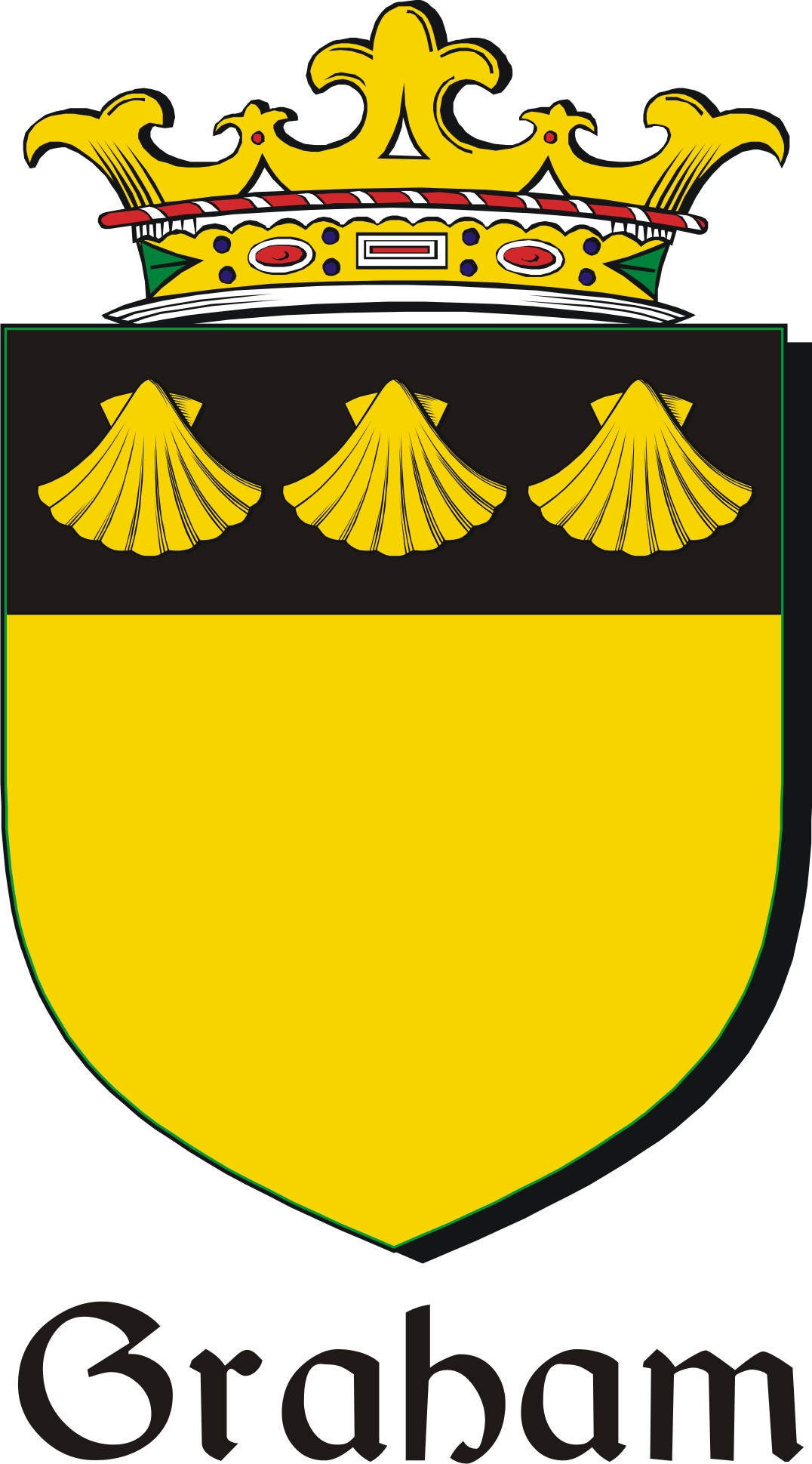 Thumbnail Graham Family Crest / Irish Coat of Arms Image Download