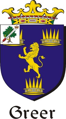 Thumbnail Greer Family Crest / Irish Coat of Arms Image Download Thumbnail Greer Family Crest / Irish Coat of Arms Image Download