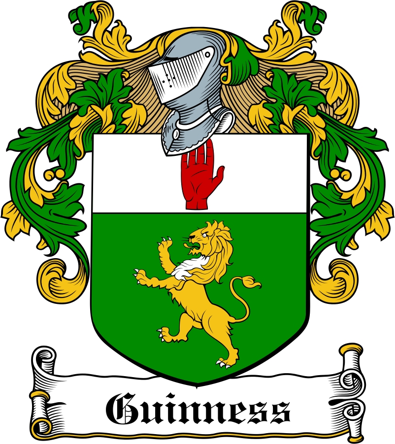 Thumbnail Guinness Family Crest / Irish Coat of Arms Image Download Thumbnail Guinness Family Crest / Irish Coat of Arms Image Download
