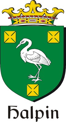 Thumbnail Halpin Family Crest / Irish Coat of Arms Image Download