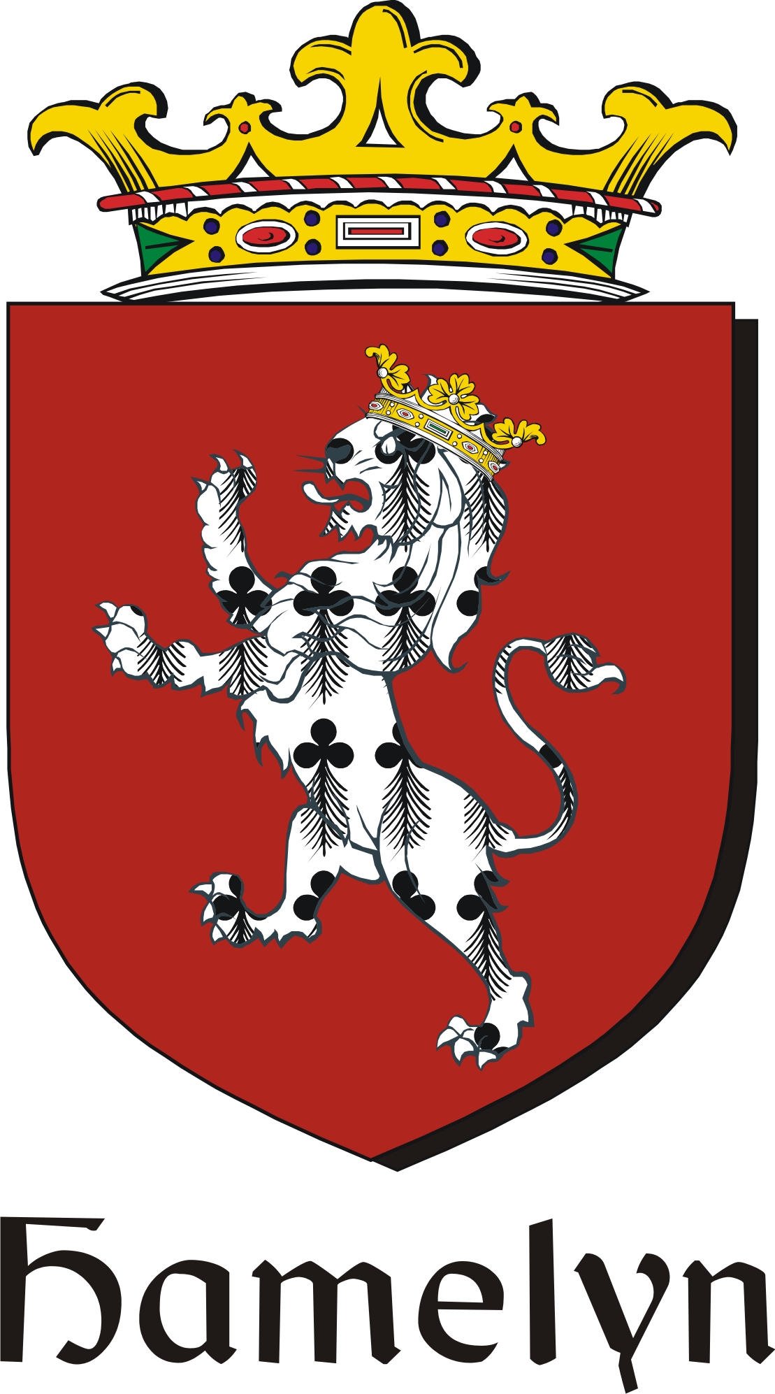 Thumbnail Hamelyn Family Crest / Irish Coat of Arms Image Download Thumbnail Hamelyn Family Crest / Irish Coat of Arms Image Download