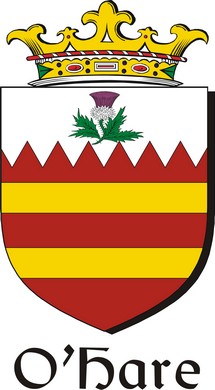 Thumbnail Hare-O Family Crest / Irish Coat of Arms Image Download Thumbnail Hare-O Family Crest / Irish Coat of Arms Image Download