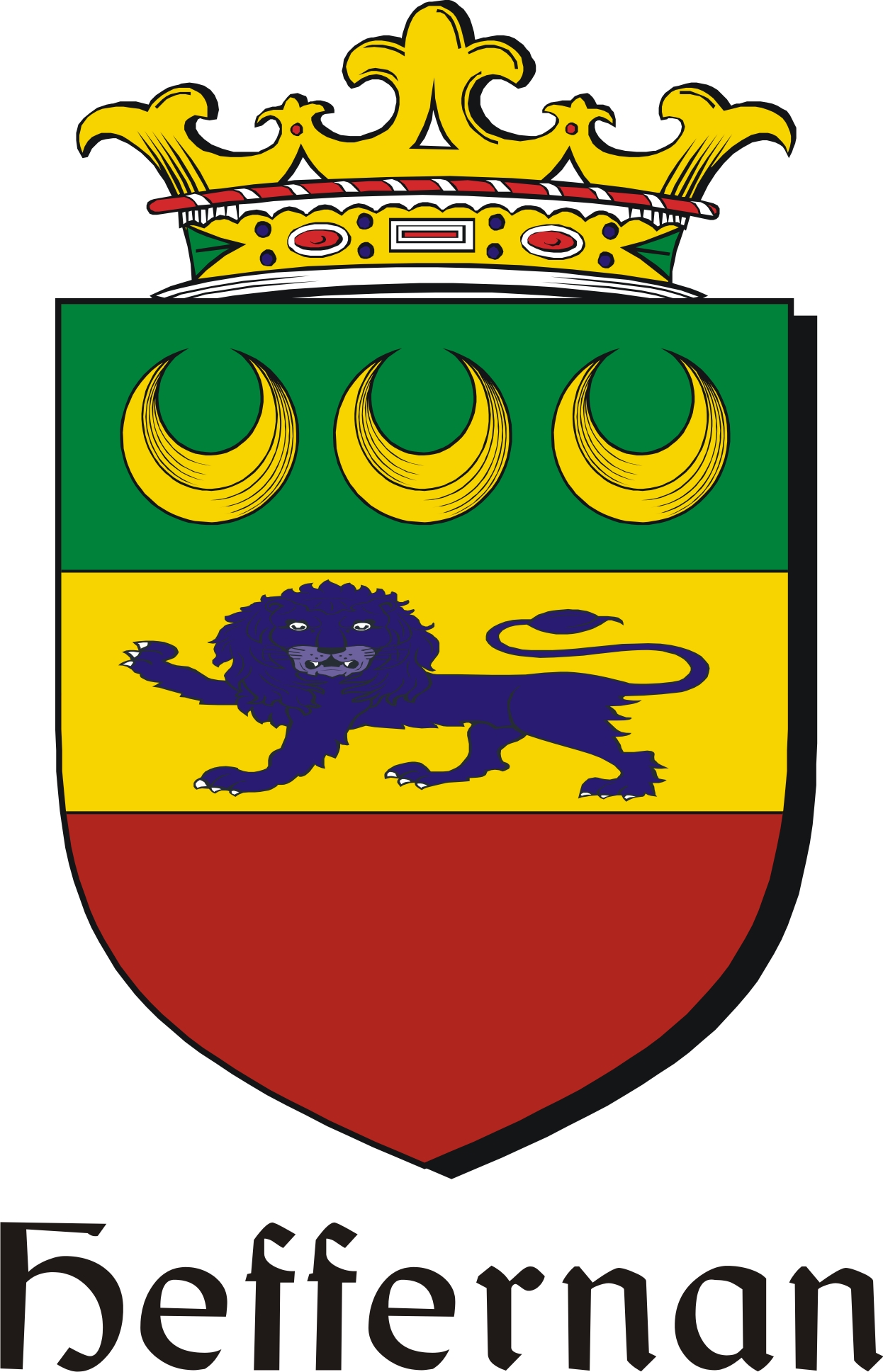 Thumbnail Heffernan Family Crest / Irish Coat of Arms Image Download Thumbnail Heffernan Family Crest / Irish Coat of Arms Image Download