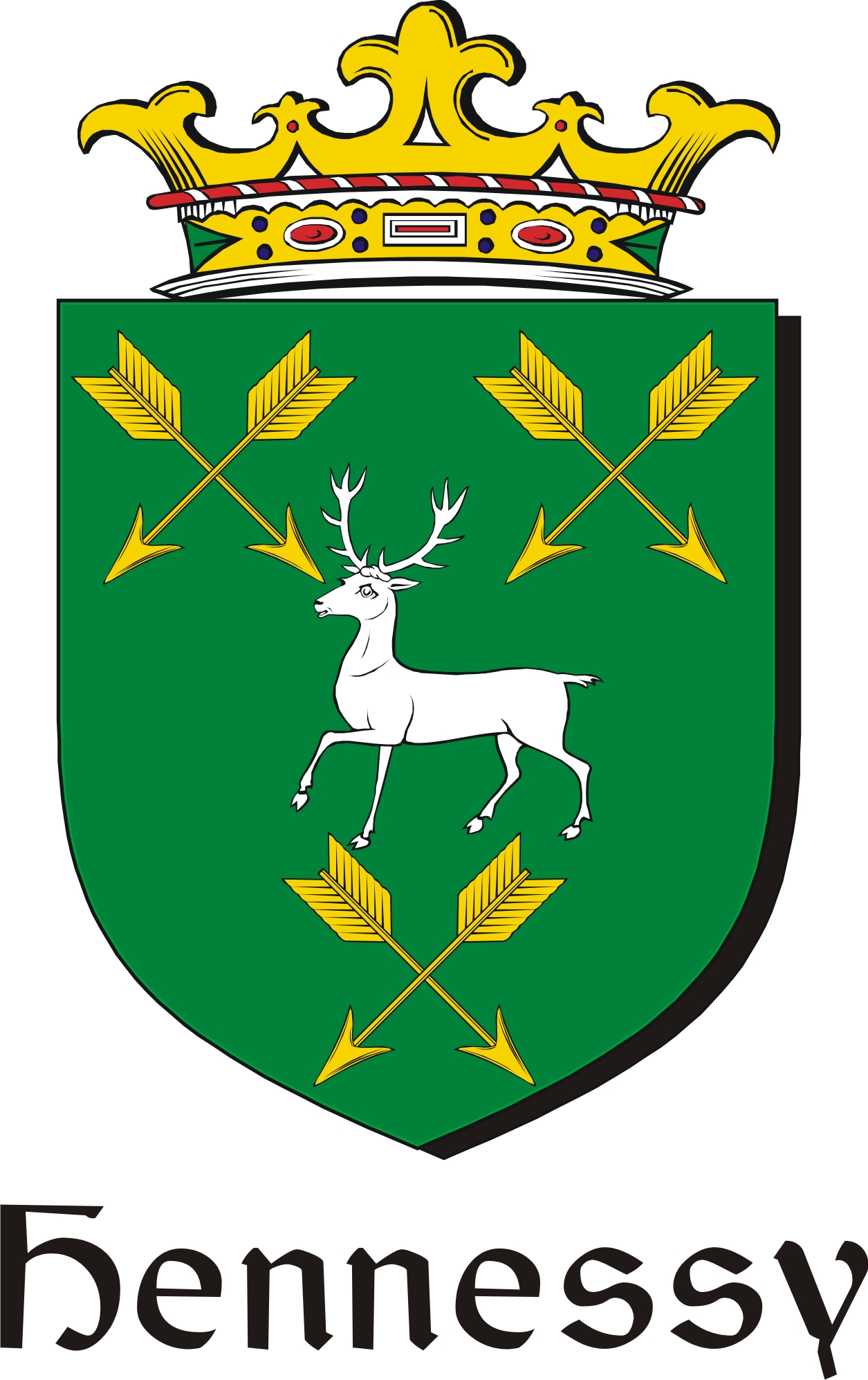 Thumbnail Hennessy Family Crest / Irish Coat of Arms Image Download Thumbnail Hennessy Family Crest / Irish Coat of Arms Image Download
