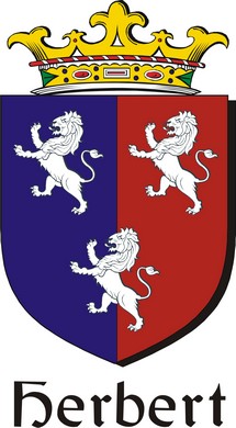Thumbnail Herbert Family Crest / Irish Coat of Arms Image Download