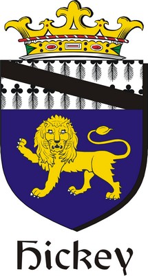 Thumbnail Hickey Family Crest / Irish Coat of Arms Image Download