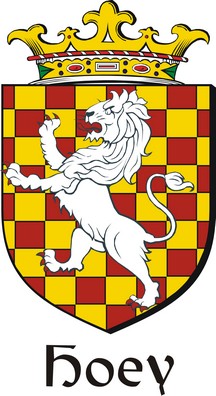 Thumbnail Hoey Family Crest / Irish Coat of Arms Image Download