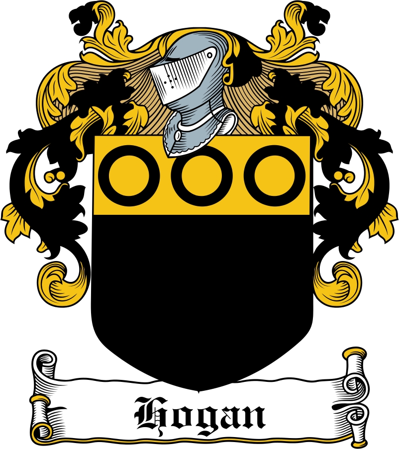 Thumbnail Hogan Family Crest / Irish Coat of Arms Image Download