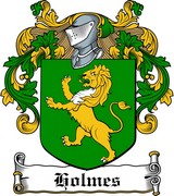 Thumbnail Holmes Family Crest / Irish Coat of Arms Image Download