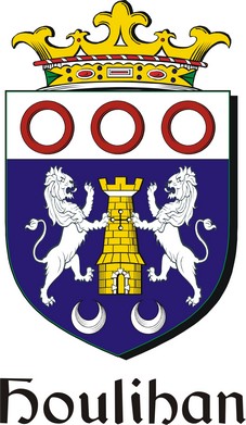 Thumbnail Houlihan Family Crest / Irish Coat of Arms Image Download