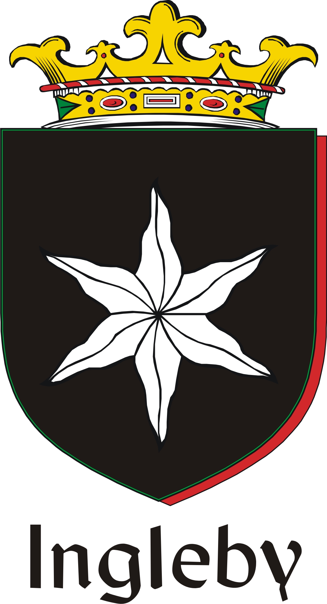 Thumbnail Ingleby Family Crest / Irish Coat of Arms Image Download