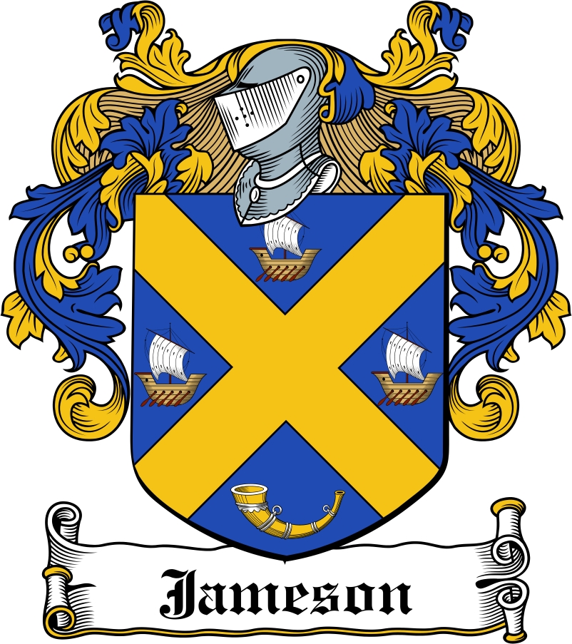 Thumbnail Jameson Family Crest / Irish Coat of Arms Image Download