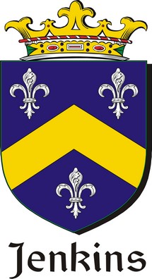 Thumbnail Jenkins Family Crest / Irish Coat of Arms Image Download