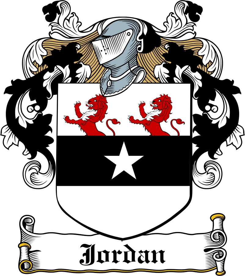 Thumbnail Jordan Family Crest / Irish Coat of Arms Image Download