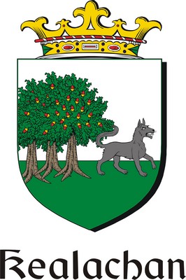 Thumbnail Kealachan Family Crest / Irish Coat of Arms Image Download