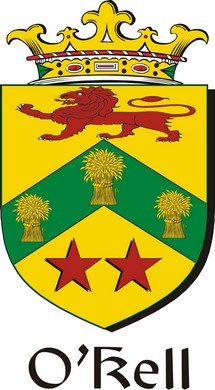Thumbnail Kell-O Family Crest / Irish Coat of Arms Image Download