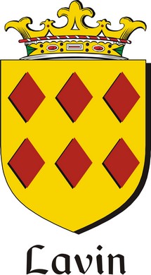 Thumbnail Lavin Family Crest / Irish Coat of Arms Image Download Thumbnail Lavin Family Crest / Irish Coat of Arms Image Download