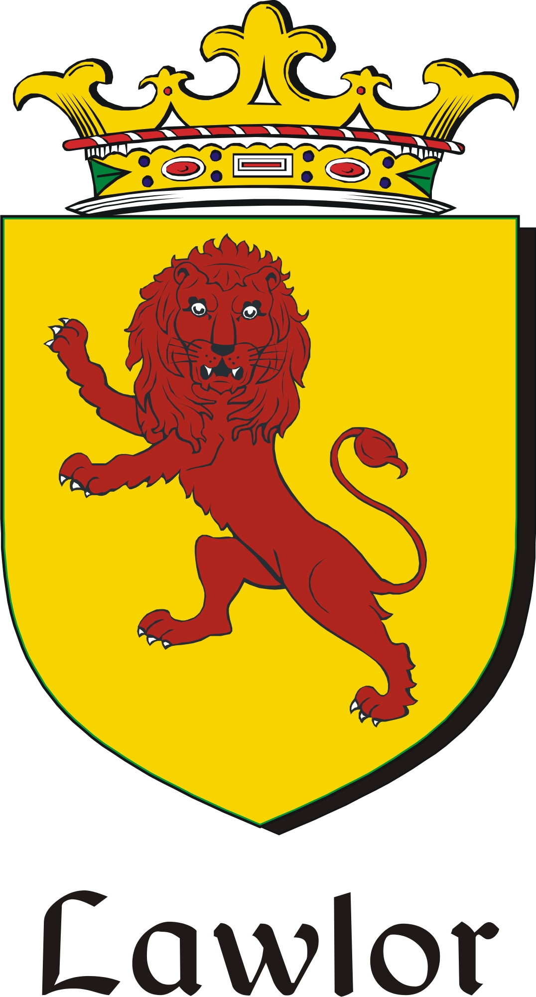 Thumbnail Lawlor Family Crest / Irish Coat of Arms Image Download Thumbnail Lawlor Family Crest / Irish Coat of Arms Image Download