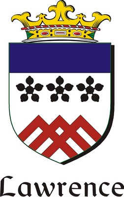 Thumbnail Lawrence Family Crest / Irish Coat of Arms Image Download Thumbnail Lawrence Family Crest / Irish Coat of Arms Image Download