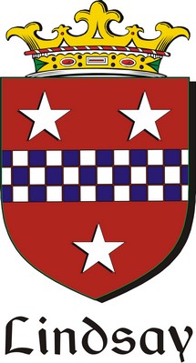 Thumbnail Lindsay Family Crest / Irish Coat of Arms Image Download