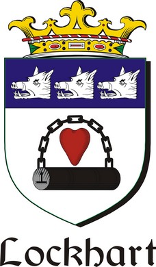 Thumbnail Lockhart-2 Family Crest / Irish Coat of Arms Image Download