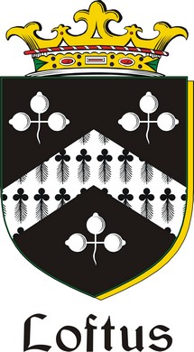 Thumbnail Loftus Family Crest / Irish Coat of Arms Image Download