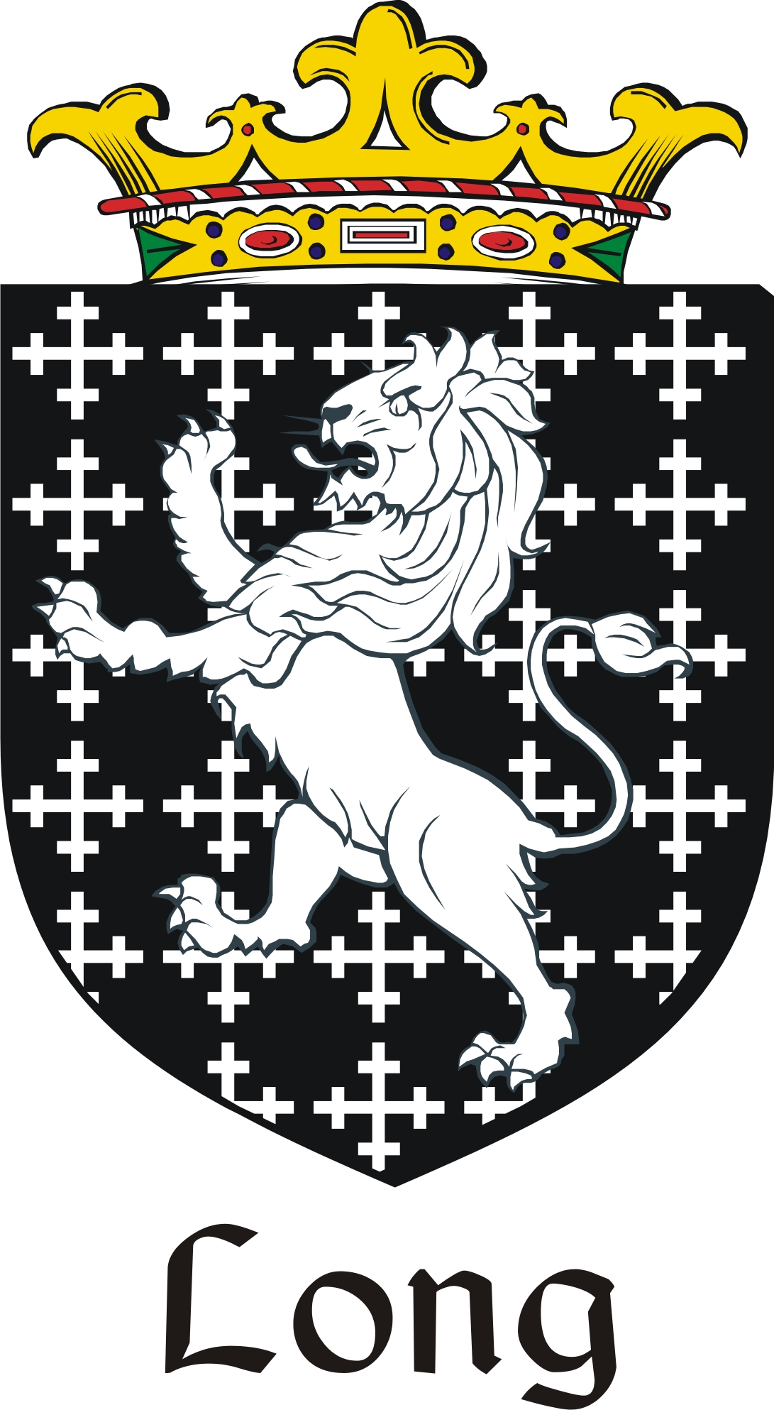 Thumbnail Long Family Crest / Irish Coat of Arms Image Download Thumbnail Long Family Crest / Irish Coat of Arms Image Download