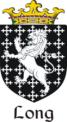 Thumbnail Long Family Crest / Irish Coat of Arms Image Download