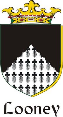 Thumbnail Looney Family Crest / Irish Coat of Arms Image Download