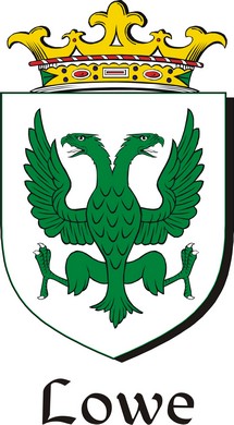 Thumbnail Lowe Family Crest / Irish Coat of Arms Image Download