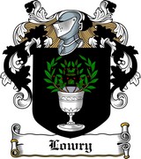 Thumbnail Lowry Family Crest / Irish Coat of Arms Image Download