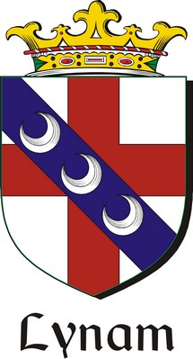 Thumbnail Lynam Family Crest / Irish Coat of Arms Image Download