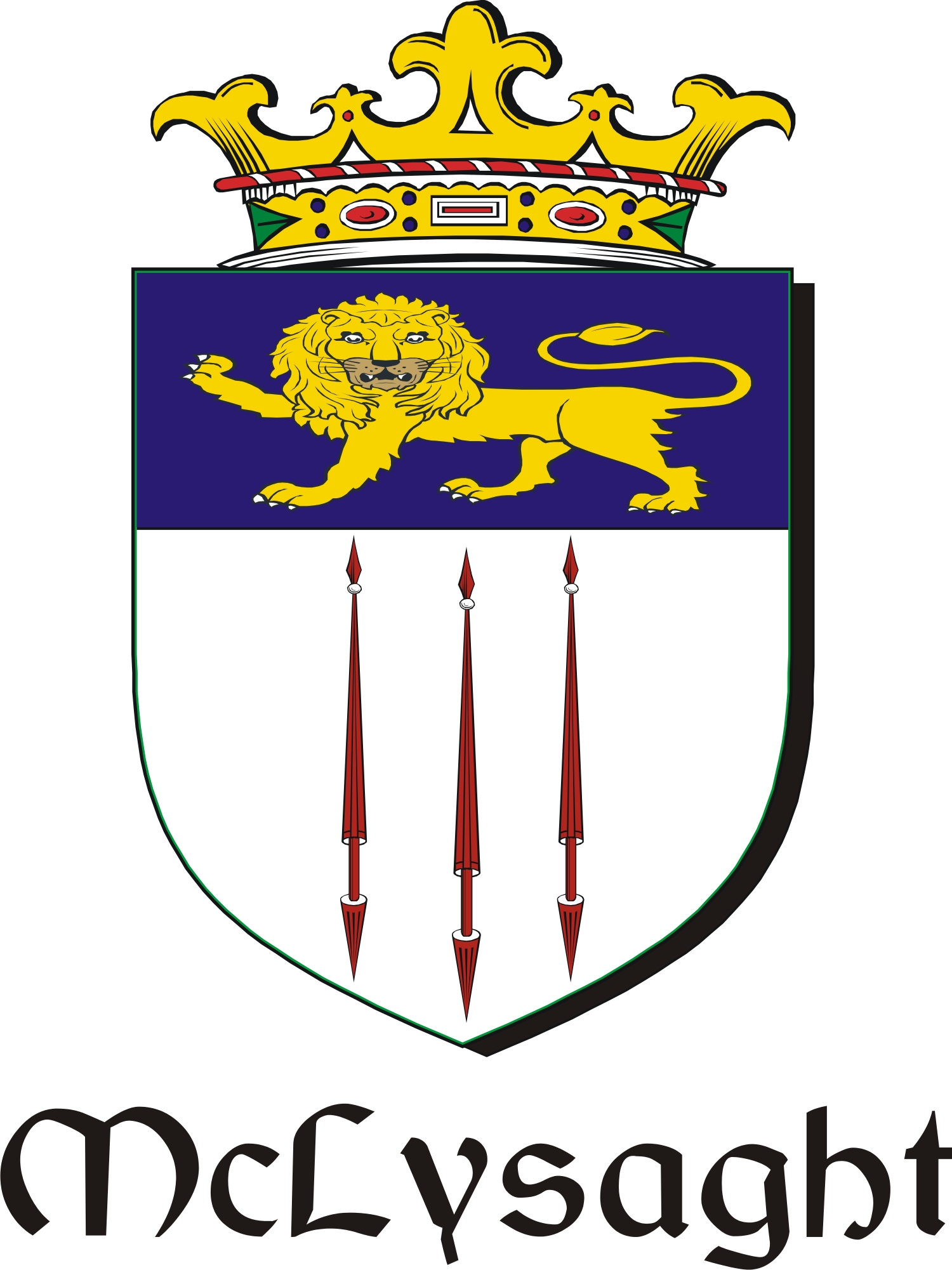 Thumbnail Lysaght-Mc Family Crest / Irish Coat of Arms Image Download Thumbnail Lysaght-Mc Family Crest / Irish Coat of Arms Image Download