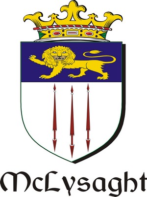 Thumbnail Lysaght-Mc Family Crest / Irish Coat of Arms Image Download