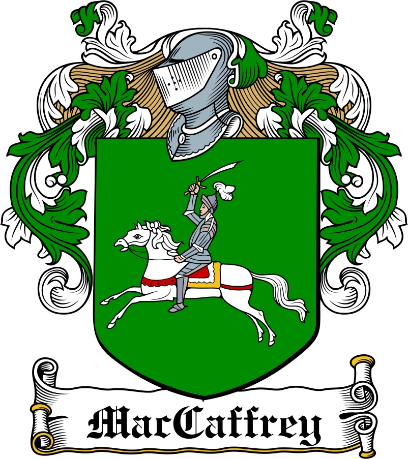 Thumbnail MacCaffery Family Crest / Irish Coat of Arms Image Download