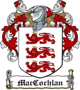 Thumbnail MacCochlan Family Crest / Irish Coat of Arms Image Download