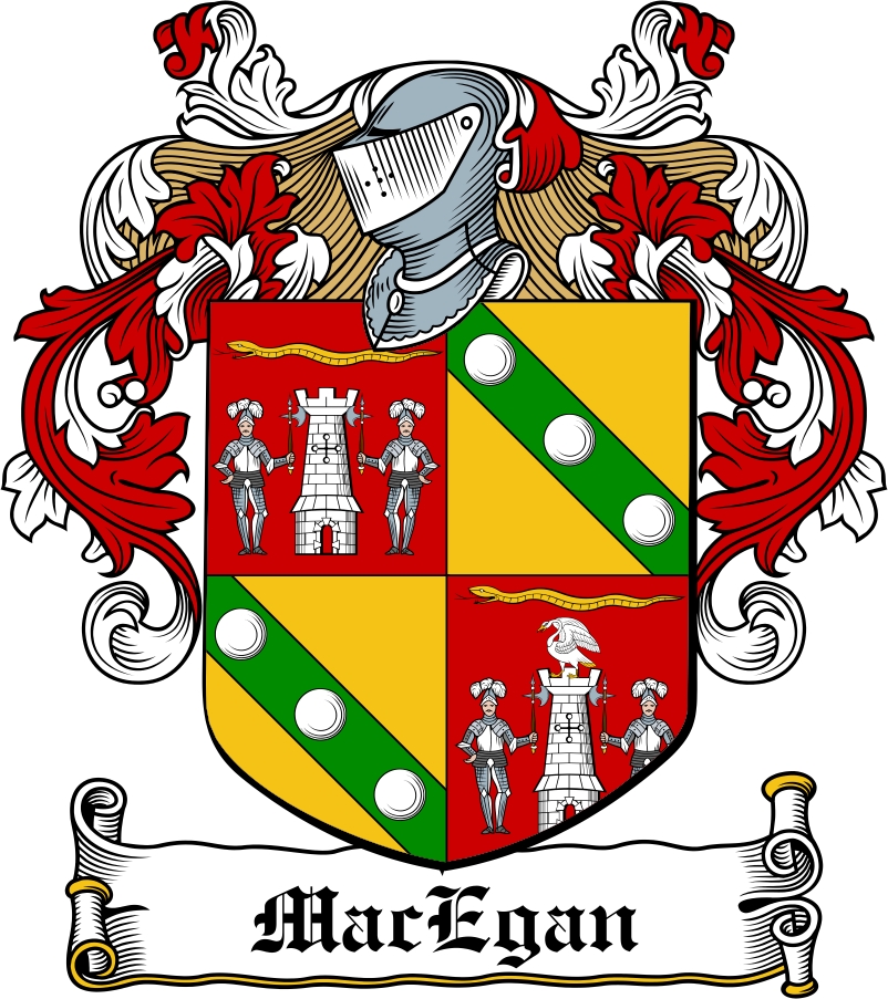Thumbnail MacEgan Family Crest / Irish Coat of Arms Image Download Thumbnail MacEgan Family Crest / Irish Coat of Arms Image Download