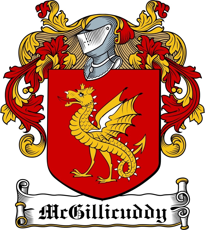 Thumbnail MacGillicuddy Family Crest / Irish Coat of Arms Image Download