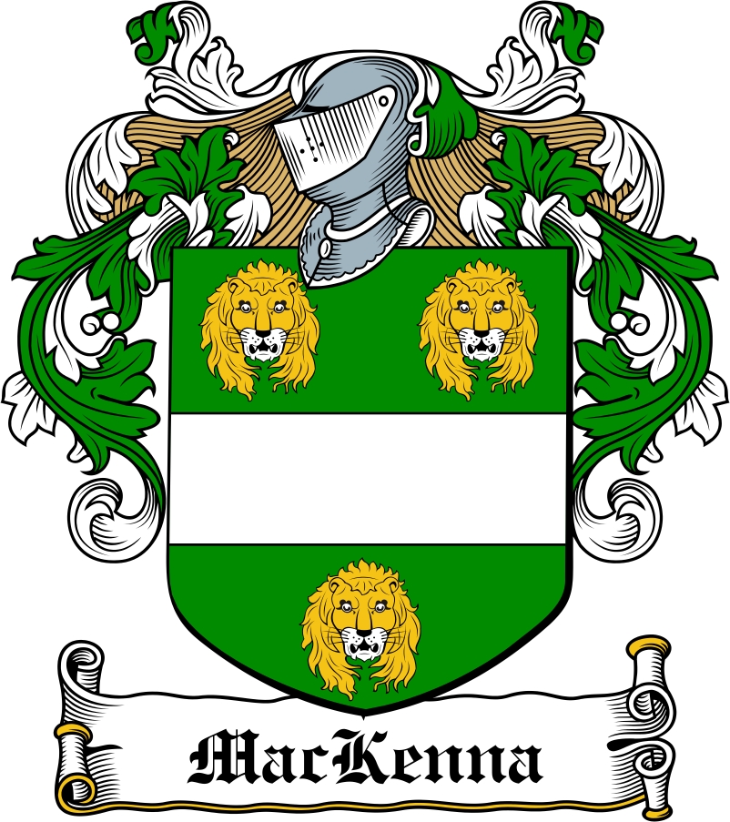 Thumbnail MacKenna Family Crest / Irish Coat of Arms Image Download Thumbnail MacKenna Family Crest / Irish Coat of Arms Image Download