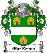 Thumbnail MacKenna Family Crest / Irish Coat of Arms Image Download