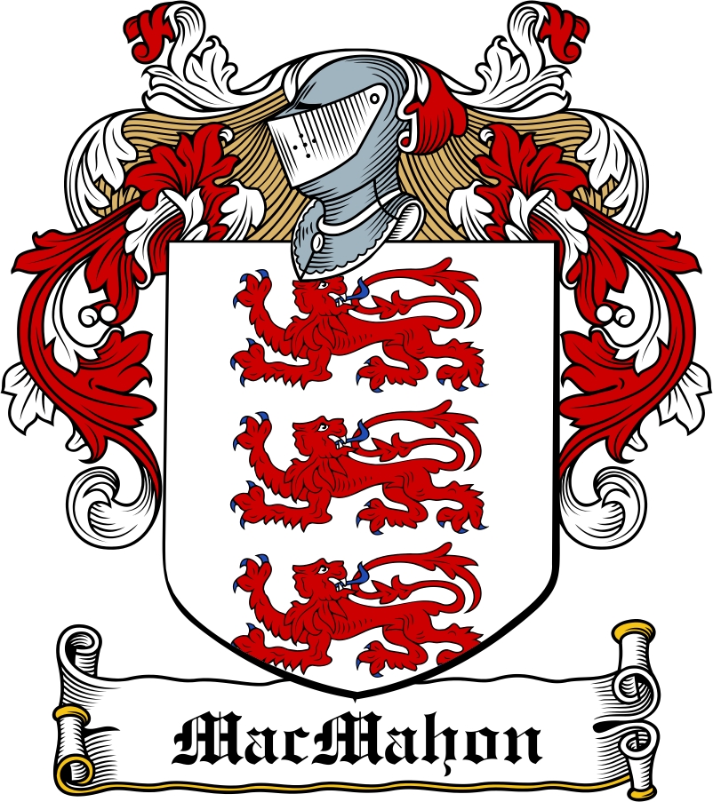 Thumbnail MacMahon Family Crest / Irish Coat of Arms Image Download Thumbnail MacMahon Family Crest / Irish Coat of Arms Image Download