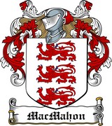 Thumbnail MacMahon Family Crest / Irish Coat of Arms Image Download
