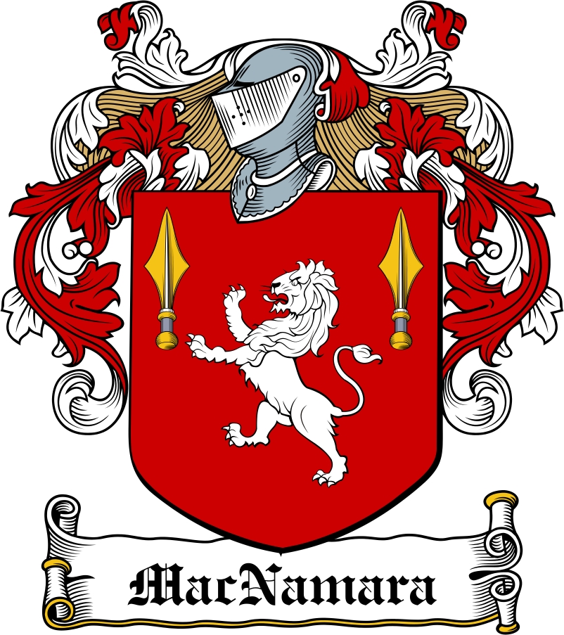 Thumbnail MacNamara Family Crest / Irish Coat of Arms Image Download Thumbnail MacNamara Family Crest / Irish Coat of Arms Image Download