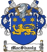 Thumbnail MacShanly Family Crest / Irish Coat of Arms Image Download